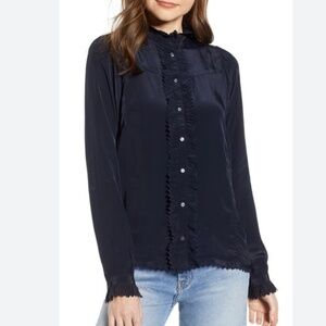 Scotch & Soda Ruffle Party Blouse